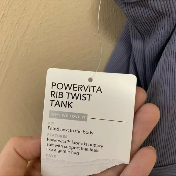 Athleta Powervita Rib Twist Tank Size 3X NWT New - Picture 7 of 7